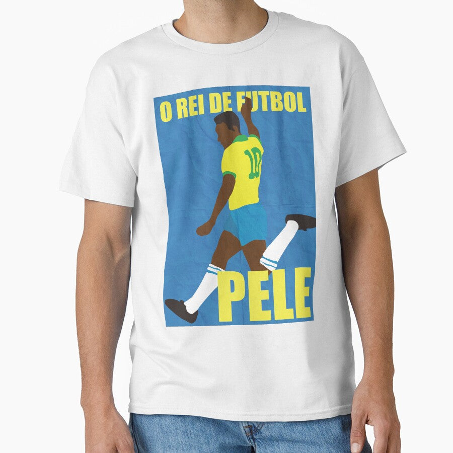 Pele by John Sideris Unisex T-shirt, Sweatshirt, Hoodie, Long Sleeve Tee - T-Shirt, Sweatshirt, Hoodie