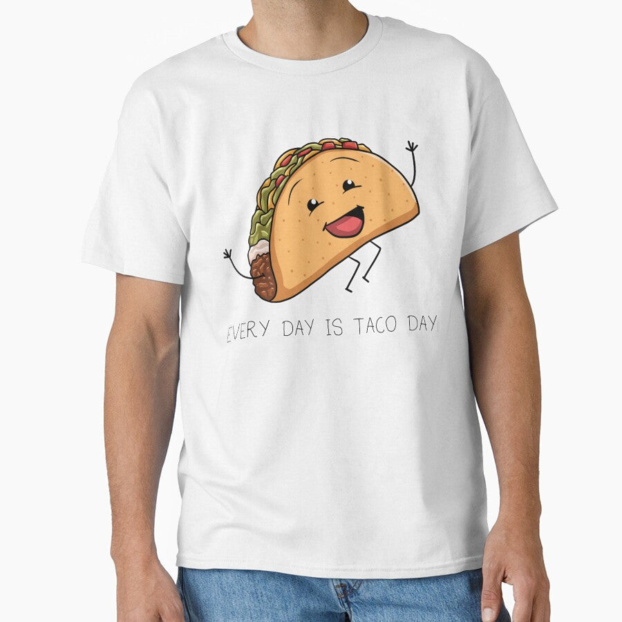 Taco Day! by Liz Sydney Unisex T-shirt, Sweatshirt, Hoodie, Long Sleeve Tee - T-Shirt, Sweatshirt, Hoodie