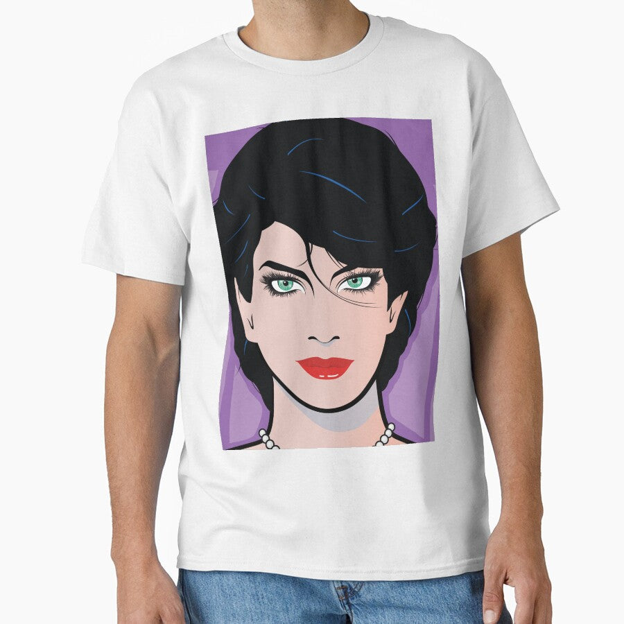 Pop Art Beautiful Woman Annie Pop Art Girl by Frank Schuster Unisex T-shirt, Sweatshirt, Hoodie, Long Sleeve Tee - T-Shirt, Sweatshirt, Hoodie