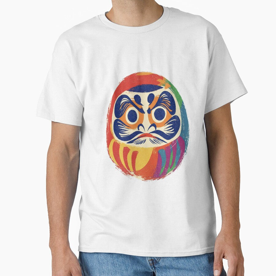 Lucky Daruma : The Zen Talisman by MUGEN GALLERY Unisex T-shirt, Sweatshirt, Hoodie, Long Sleeve Tee - T-Shirt, Sweatshirt, Hoodie