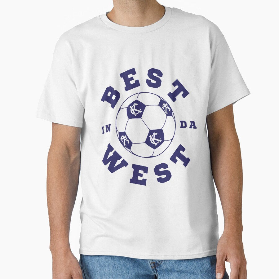 BEST IN THE WEST (SOCCER) by heckyesco Unisex T-shirt, Sweatshirt, Hoodie, Long Sleeve Tee - T-Shirt, Sweatshirt, Hoodie
