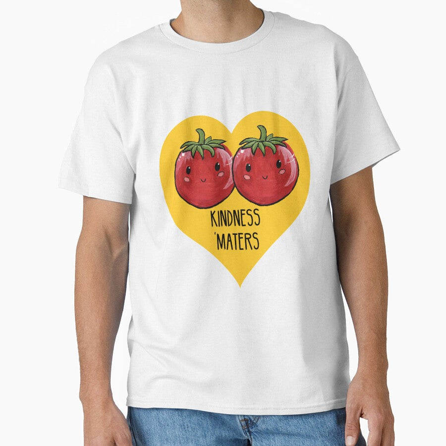Kindness 'Maters - Tomato Food Pun by artsbycheri Unisex T-shirt, Sweatshirt, Hoodie, Long Sleeve Tee - T-Shirt, Sweatshirt, Hoodie