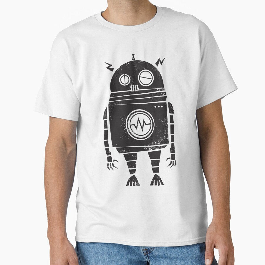Big Robot 2.0 by heavyhand Unisex T-shirt, Sweatshirt, Hoodie, Long Sleeve Tee - T-Shirt, Sweatshirt, Hoodie