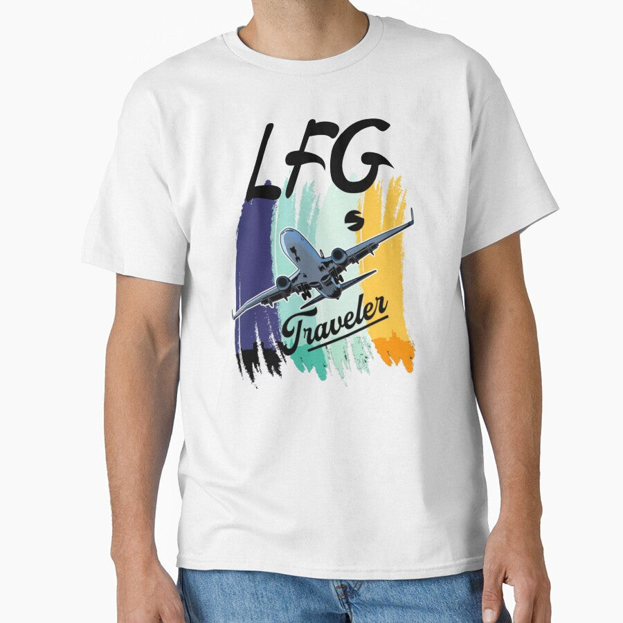 LFG Let's tucking go travel by  ADBIB Design Unisex T-shirt, Sweatshirt, Hoodie, Long Sleeve Tee - T-Shirt, Sweatshirt, Hoodie