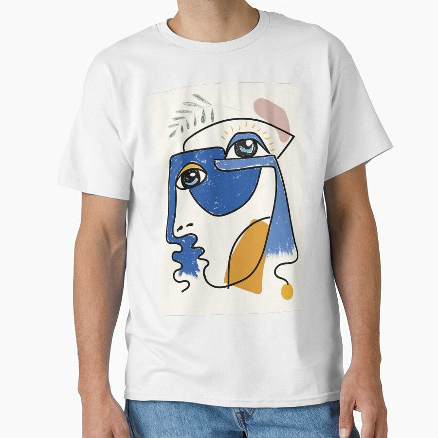 minimal / cute face by diotima 80 Unisex T-shirt, Sweatshirt, Hoodie, Long Sleeve Tee - T-Shirt, Sweatshirt, Hoodie