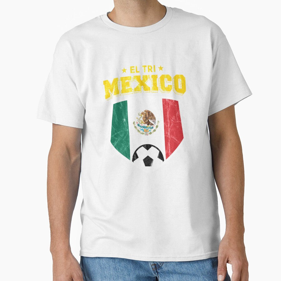 El Tri Mexico Football National Flag T Shirt World Soccer Jersey Cup by screenworks Unisex T-shirt, Sweatshirt, Hoodie, Long Sleeve Tee - T-Shirt, Sweatshirt, Hoodie