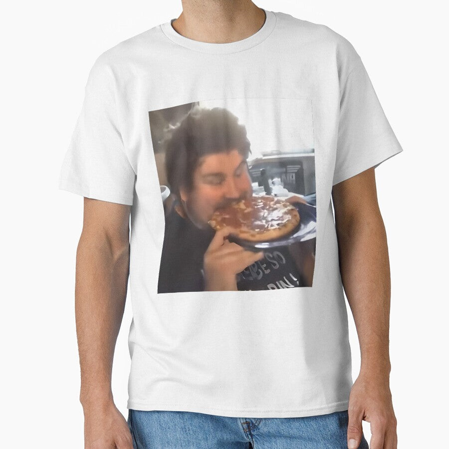 Drachenlord Poster - Eating Pizza for Meddler | Upscaled, high-quality poster by Klonter77 - T-Shirt, Sweatshirt, Hoodie