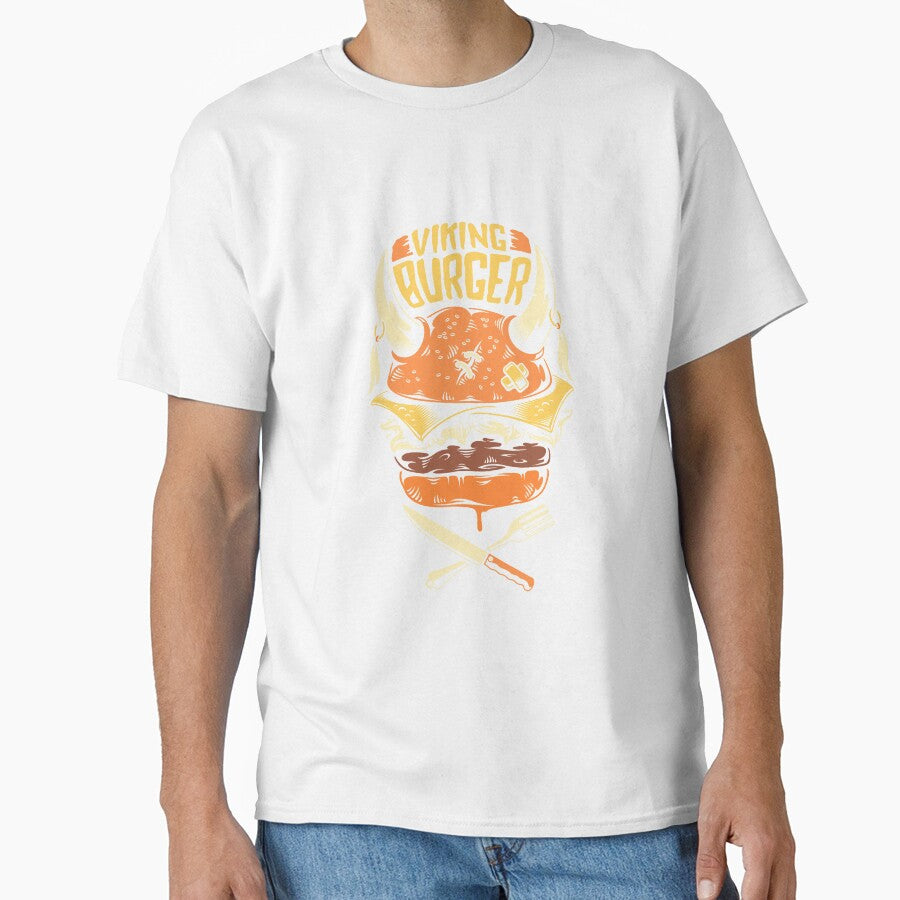 Viking Burger - Viking Lover by Studio  Six Unisex T-shirt, Sweatshirt, Hoodie, Long Sleeve Tee - T-Shirt, Sweatshirt, Hoodie