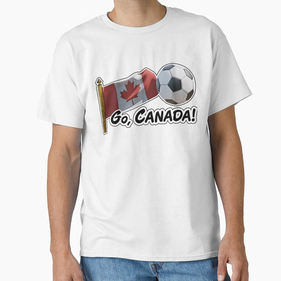 Go, Canada Soccer Fan Photo by KTSubz Faith & Fun Designs Unisex T-shirt, Sweatshirt, Hoodie, Long Sleeve Tee - T-Shirt, Sweatshirt, Hoodie