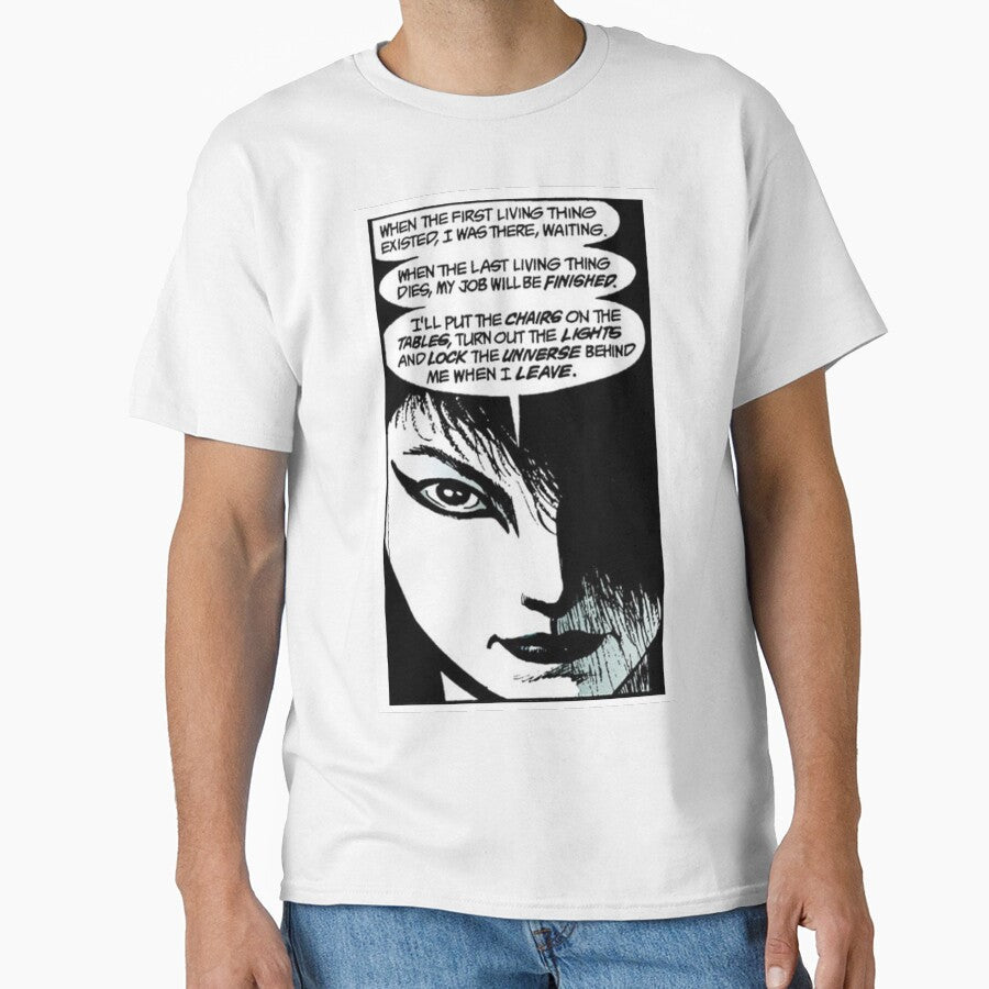 Death, Sandman by stephenp4ul Unisex T-shirt, Sweatshirt, Hoodie, Long Sleeve Tee - T-Shirt, Sweatshirt, Hoodie