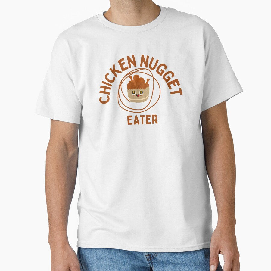 Chicken nugget eater by Red-ElYoubi Unisex T-shirt, Sweatshirt, Hoodie, Long Sleeve Tee - T-Shirt, Sweatshirt, Hoodie