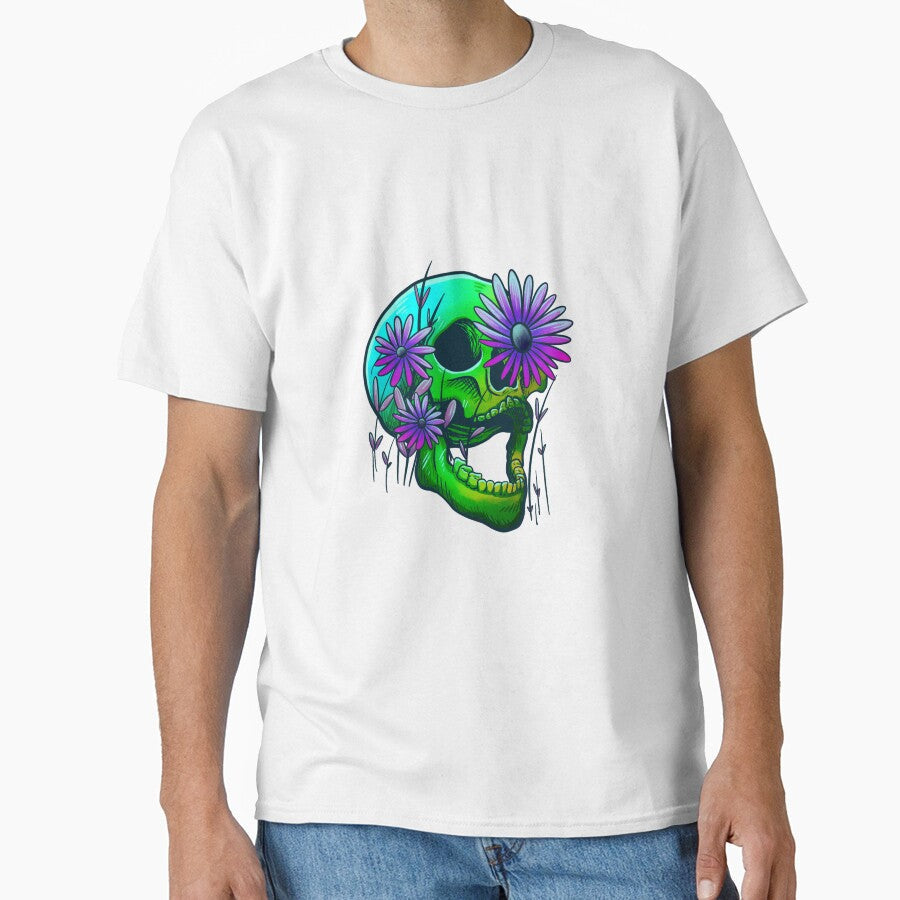 Rainbow Skull by SammyChan14 Unisex T-shirt, Sweatshirt, Hoodie, Long Sleeve Tee - T-Shirt, Sweatshirt, Hoodie