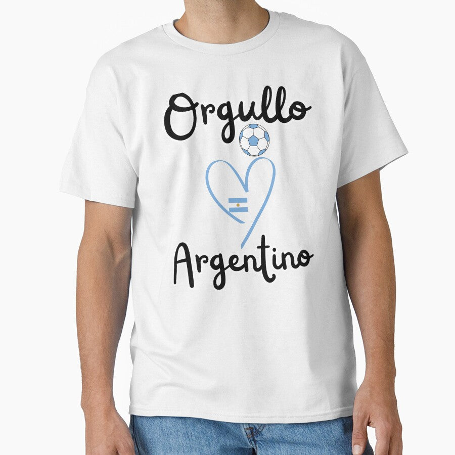 Proud Argentina soccer fan football design by Tienda-Vane Unisex T-shirt, Sweatshirt, Hoodie, Long Sleeve Tee - T-Shirt, Sweatshirt, Hoodie