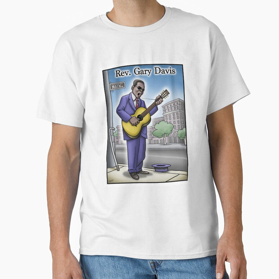 Reverend Gary Davis by donar Unisex T-shirt, Sweatshirt, Hoodie, Long Sleeve Tee - T-Shirt, Sweatshirt, Hoodie