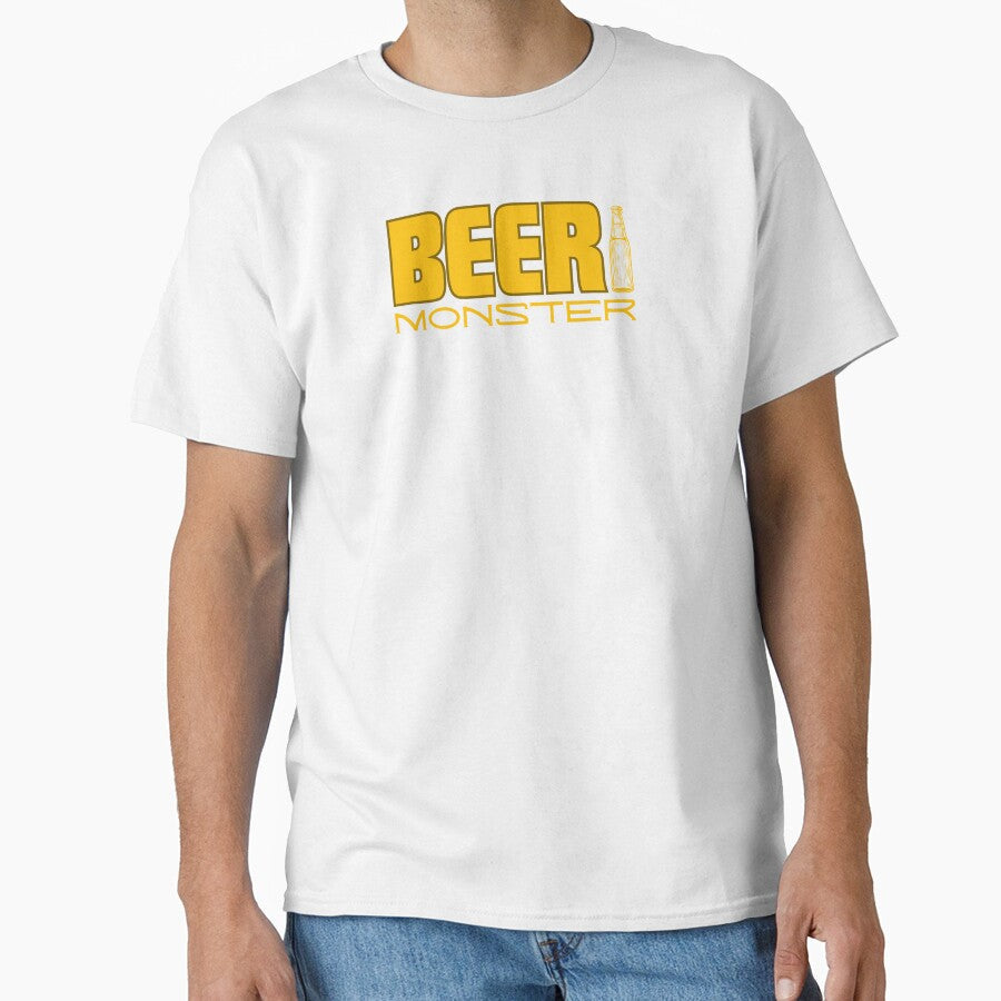 Beer Monster by The magic  Yellow bus Unisex T-shirt, Sweatshirt, Hoodie, Long Sleeve Tee - T-Shirt, Sweatshirt, Hoodie