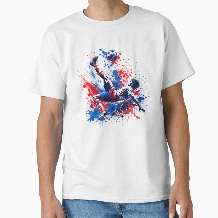 Dynamic Soccer Ball Exploding Abstract Sports Art by 3ac-Arts Unisex T-shirt, Sweatshirt, Hoodie, Long Sleeve Tee - T-Shirt, Sweatshirt, Hoodie
