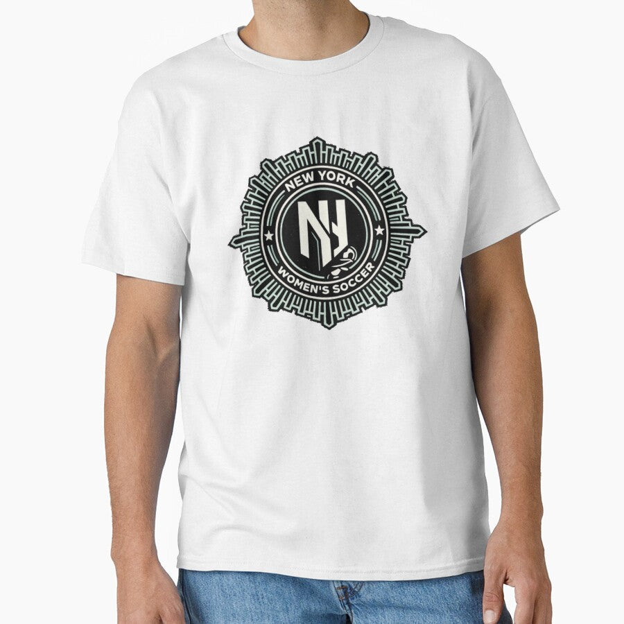 NY Womens Soccer  Minimal Crest by PINK FREE Unisex T-shirt, Sweatshirt, Hoodie, Long Sleeve Tee - T-Shirt, Sweatshirt, Hoodie