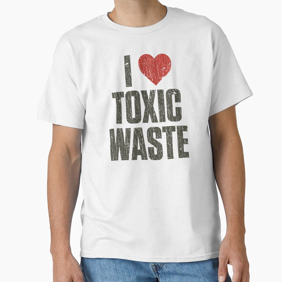I Love Toxic Waste 1985 by AstroZombie6669 Unisex T-shirt, Sweatshirt, Hoodie, Long Sleeve Tee - T-Shirt, Sweatshirt, Hoodie