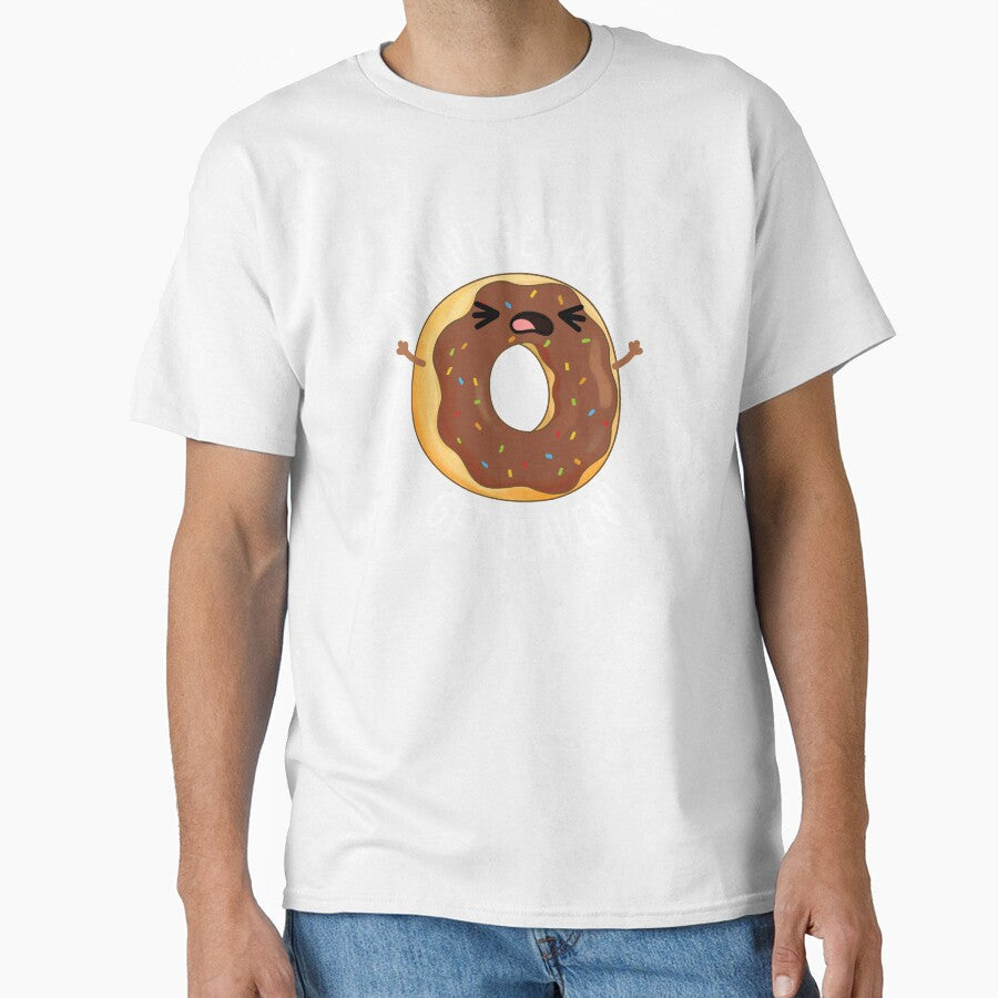 Donut Get Mad Get Leaven Funny Donut Pun (Dark BG) by punnybone Unisex T-shirt, Sweatshirt, Hoodie, Long Sleeve Tee - T-Shirt, Sweatshirt, Hoodie