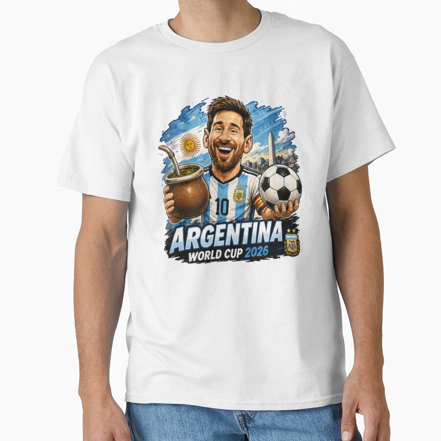 Together for Argentina 2026 by Pixanova Unisex T-shirt, Sweatshirt, Hoodie, Long Sleeve Tee - T-Shirt, Sweatshirt, Hoodie