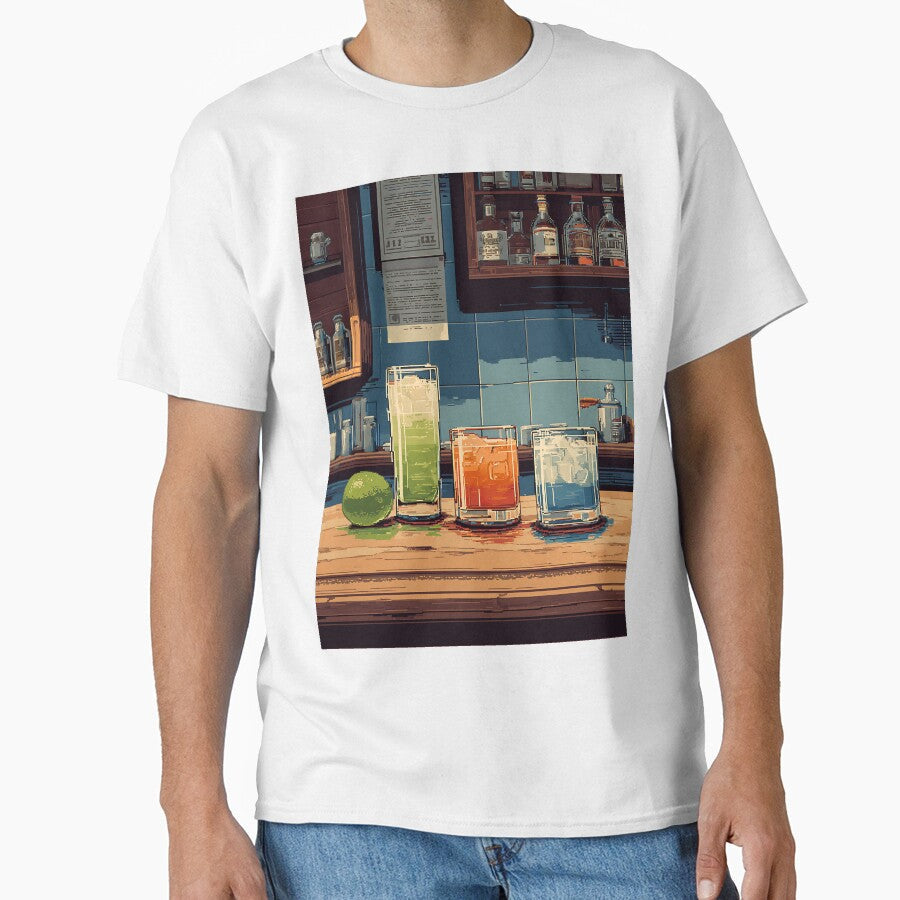 Retro Pixel Art Drink by bapupa Unisex T-shirt, Sweatshirt, Hoodie, Long Sleeve Tee - T-Shirt, Sweatshirt, Hoodie