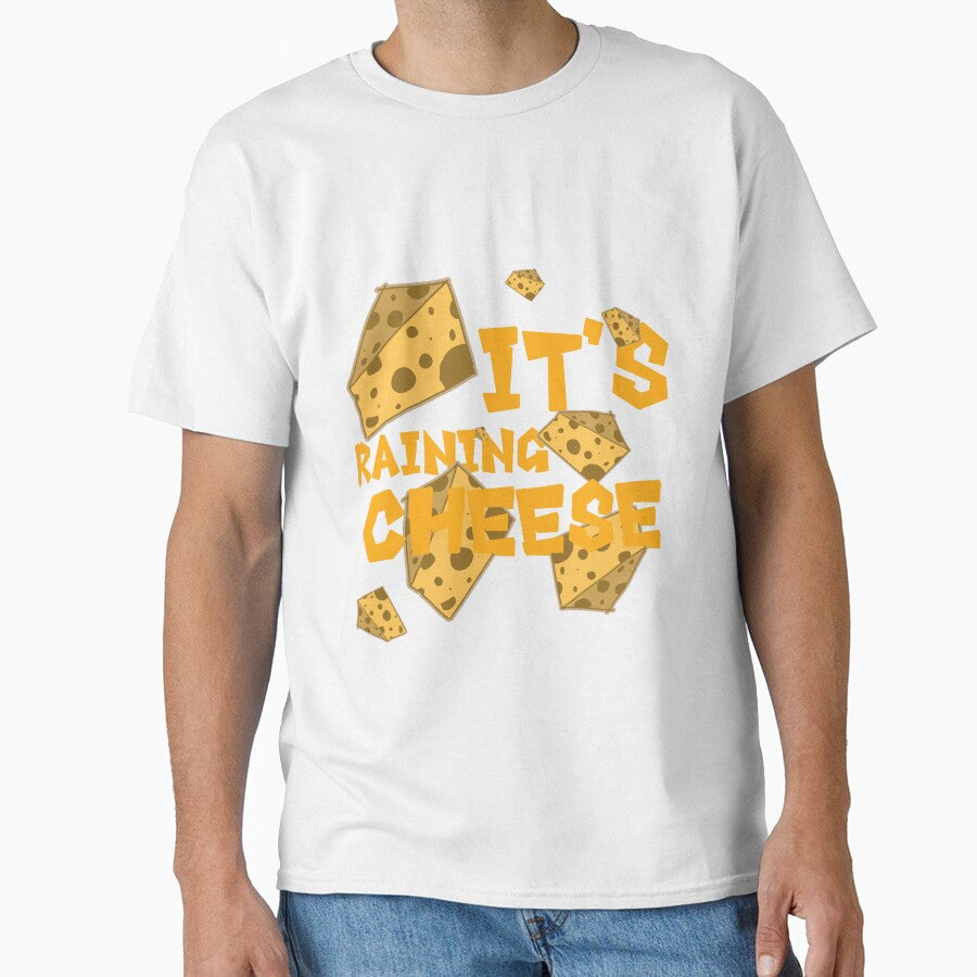 IT'S RAINING CHEESE by Duriiians Unisex T-shirt, Sweatshirt, Hoodie, Long Sleeve Tee - T-Shirt, Sweatshirt, Hoodie
