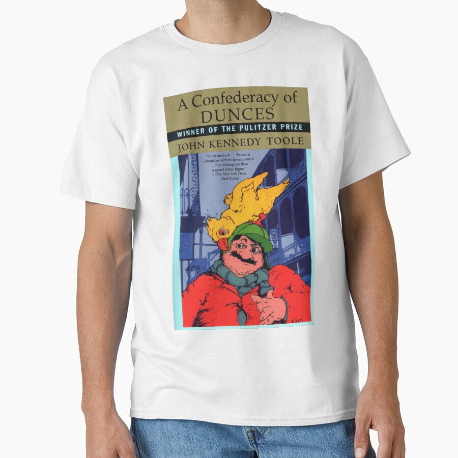 A Confederacy of Dunces - John Kennedy Toole by Clarkrd2 Unisex T-shirt, Sweatshirt, Hoodie, Long Sleeve Tee - T-Shirt, Sweatshirt, Hoodie