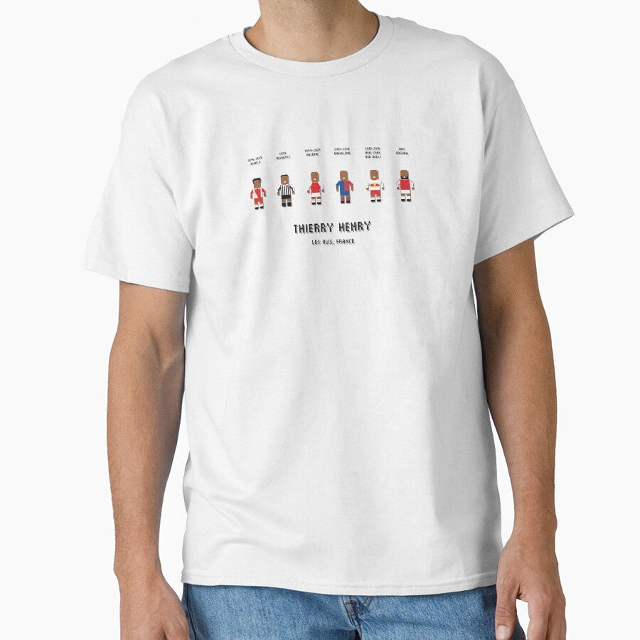 The Club Kits For Thierry Henry by ccamb00 Unisex T-shirt, Sweatshirt, Hoodie, Long Sleeve Tee - T-Shirt, Sweatshirt, Hoodie