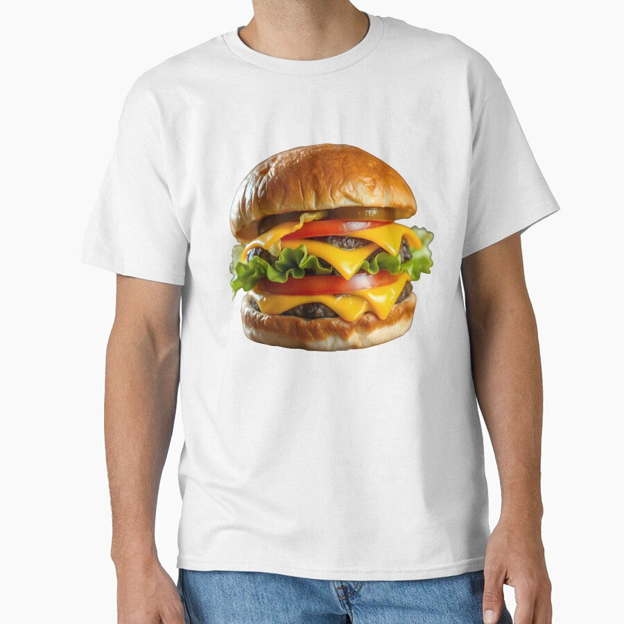 Cheeseburger by BlurrPixel Unisex T-shirt, Sweatshirt, Hoodie, Long Sleeve Tee - T-Shirt, Sweatshirt, Hoodie