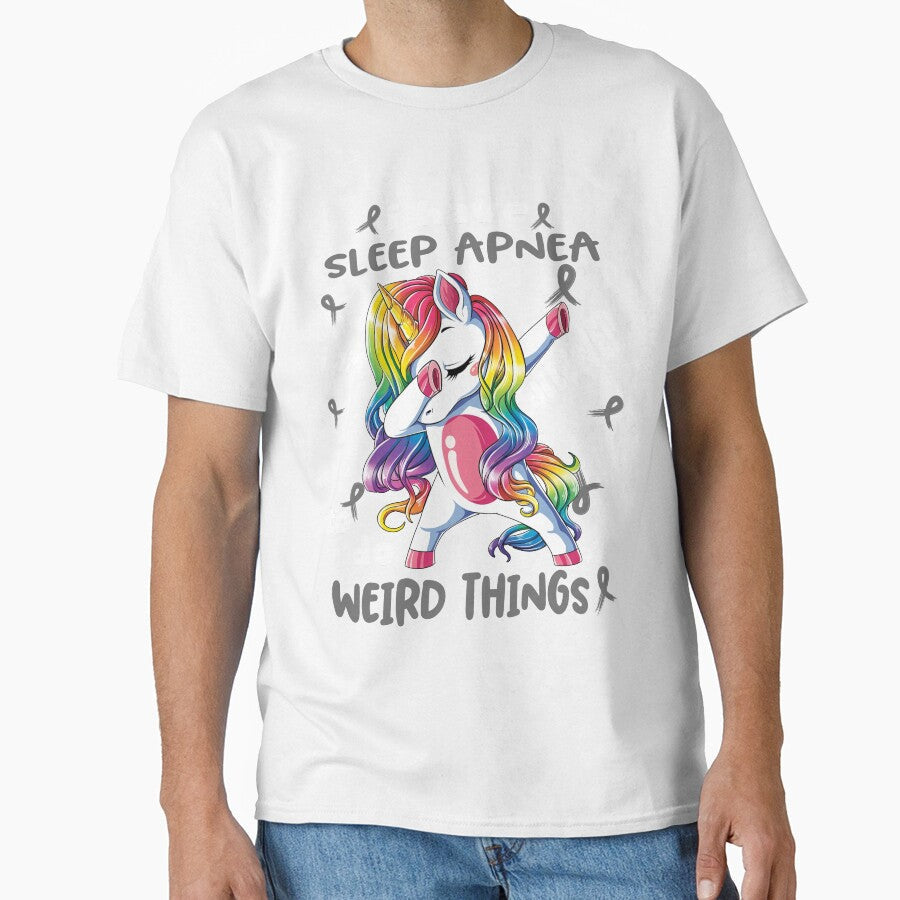 Sleep Apnea Awareness Funny I have Sleep Apnea i'm allowed to do Weird Things! by JanetShop809 - T-Shirt, Sweatshirt, Hoodie