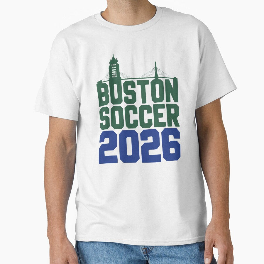 Boston Soccer 2026 Massachusetts Football Fan by MavtM Unisex T-shirt, Sweatshirt, Hoodie, Long Sleeve Tee - T-Shirt, Sweatshirt, Hoodie