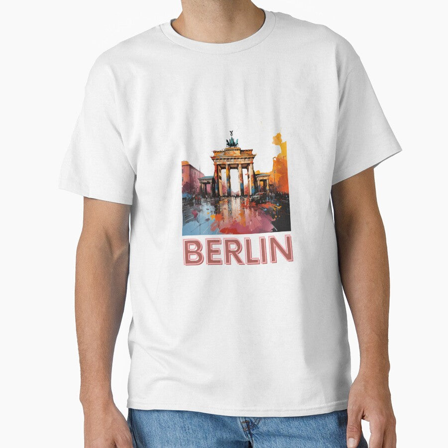 Pop Art Berlin by ArtHouseNiklas Unisex T-shirt, Sweatshirt, Hoodie, Long Sleeve Tee - T-Shirt, Sweatshirt, Hoodie