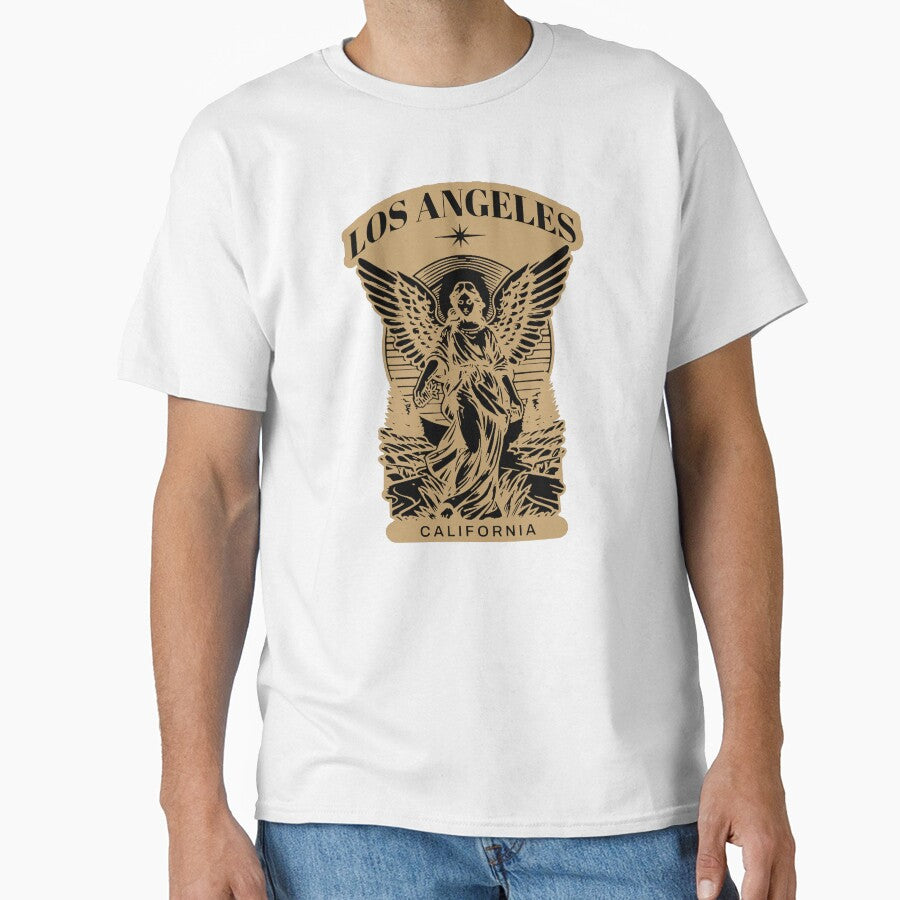 Los Angeles gold angel animated alt by VRedBaller Unisex T-shirt, Sweatshirt, Hoodie, Long Sleeve Tee - T-Shirt, Sweatshirt, Hoodie