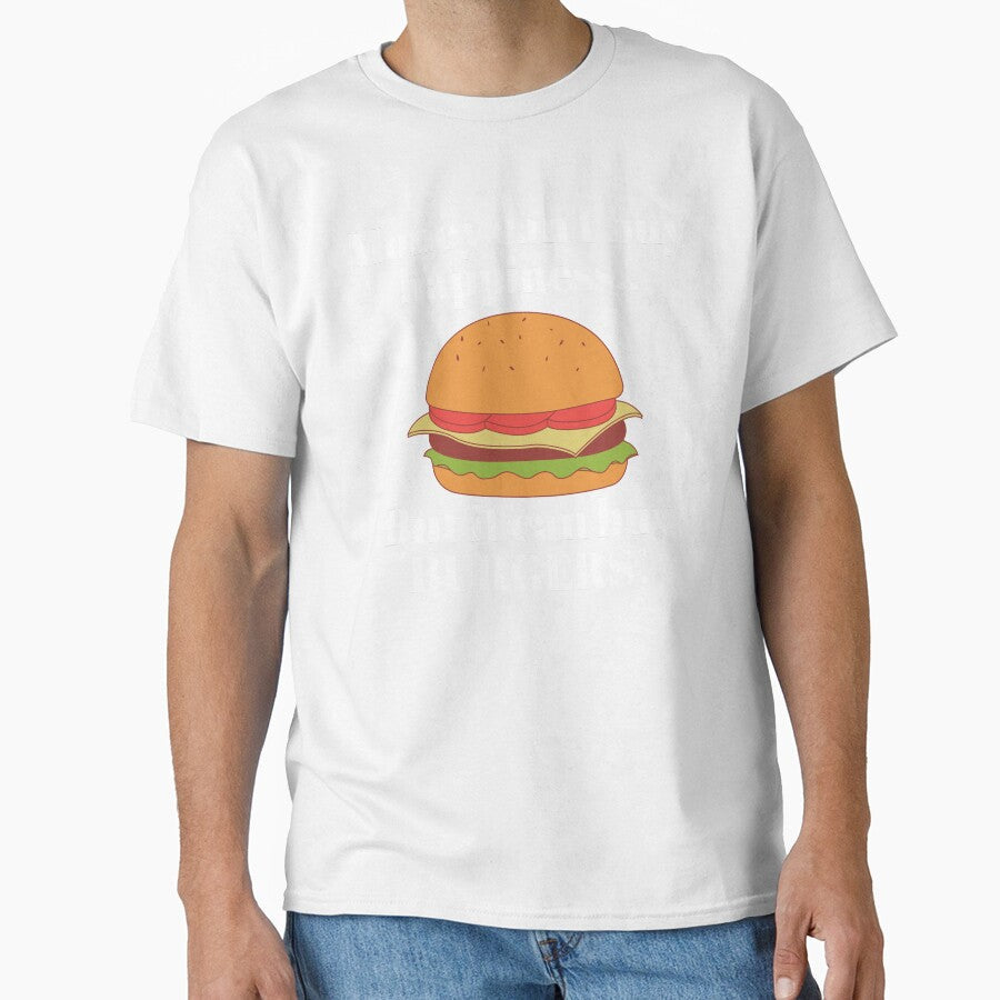 Money cant buy happiness - Funny Burger by A-J-S-Designs Unisex T-shirt, Sweatshirt, Hoodie, Long Sleeve Tee - T-Shirt, Sweatshirt, Hoodie
