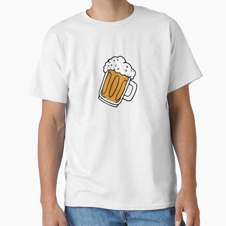 Funny American Beer Shirt by MogTees Unisex T-shirt, Sweatshirt, Hoodie, Long Sleeve Tee - T-Shirt, Sweatshirt, Hoodie