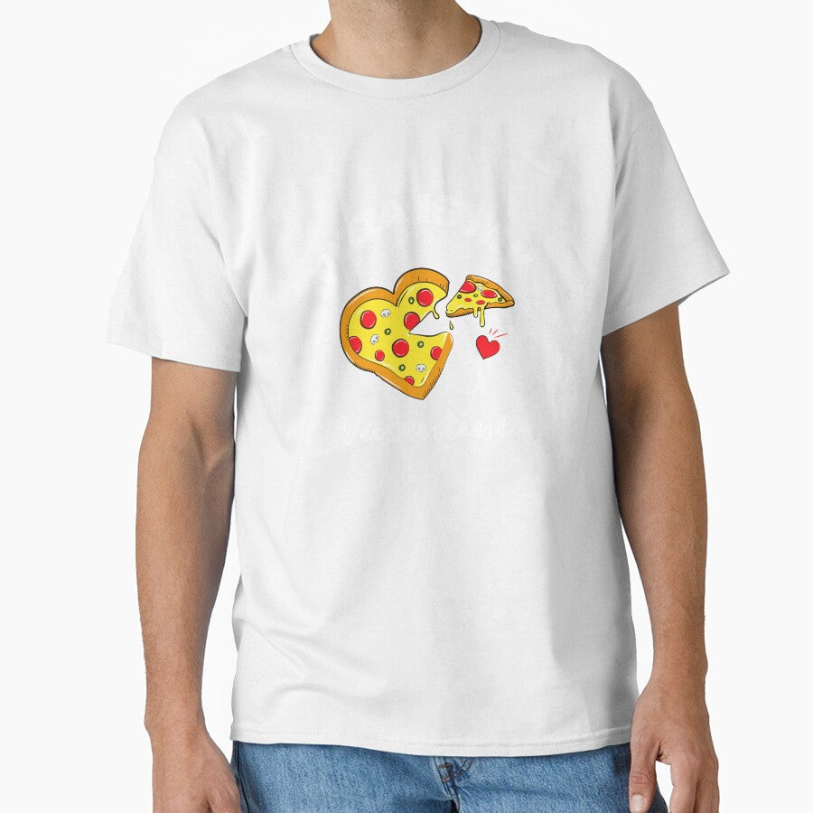 Pizza Is My Valentine awsome desgin Heart Cute by KLINESTORE Unisex T-shirt, Sweatshirt, Hoodie, Long Sleeve Tee - T-Shirt, Sweatshirt, Hoodie