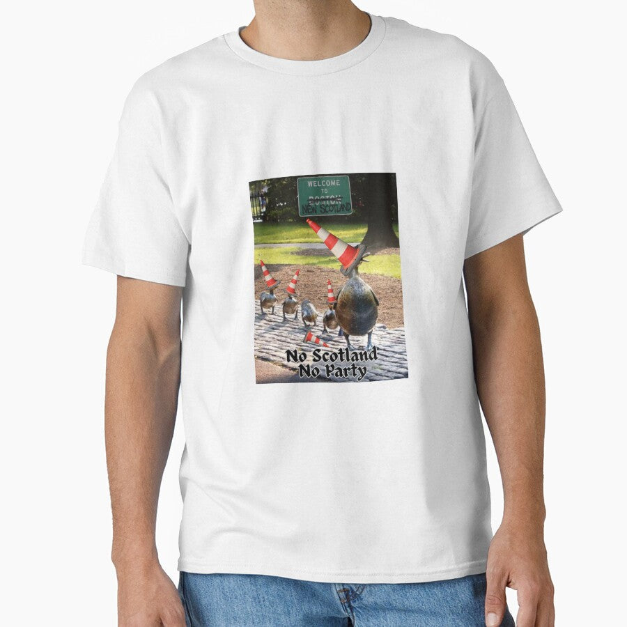Welcome to Boston New Scotland No Scotland No Party Traffic Cone Statues by No Scotland No Party - Titan Takeover - T-Shirt, Sweatshirt, Hoodie