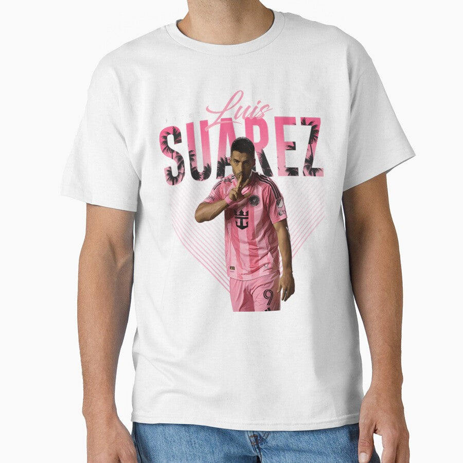 Luis Suarez Inter Miami FC by MarkHeaney Unisex T-shirt, Sweatshirt, Hoodie, Long Sleeve Tee - T-Shirt, Sweatshirt, Hoodie