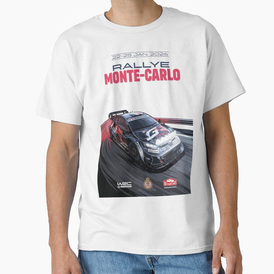 Rallye Monte-Carlo Toyota GR Yaris  WRC by BronArtworks Unisex T-shirt, Sweatshirt, Hoodie, Long Sleeve Tee - T-Shirt, Sweatshirt, Hoodie
