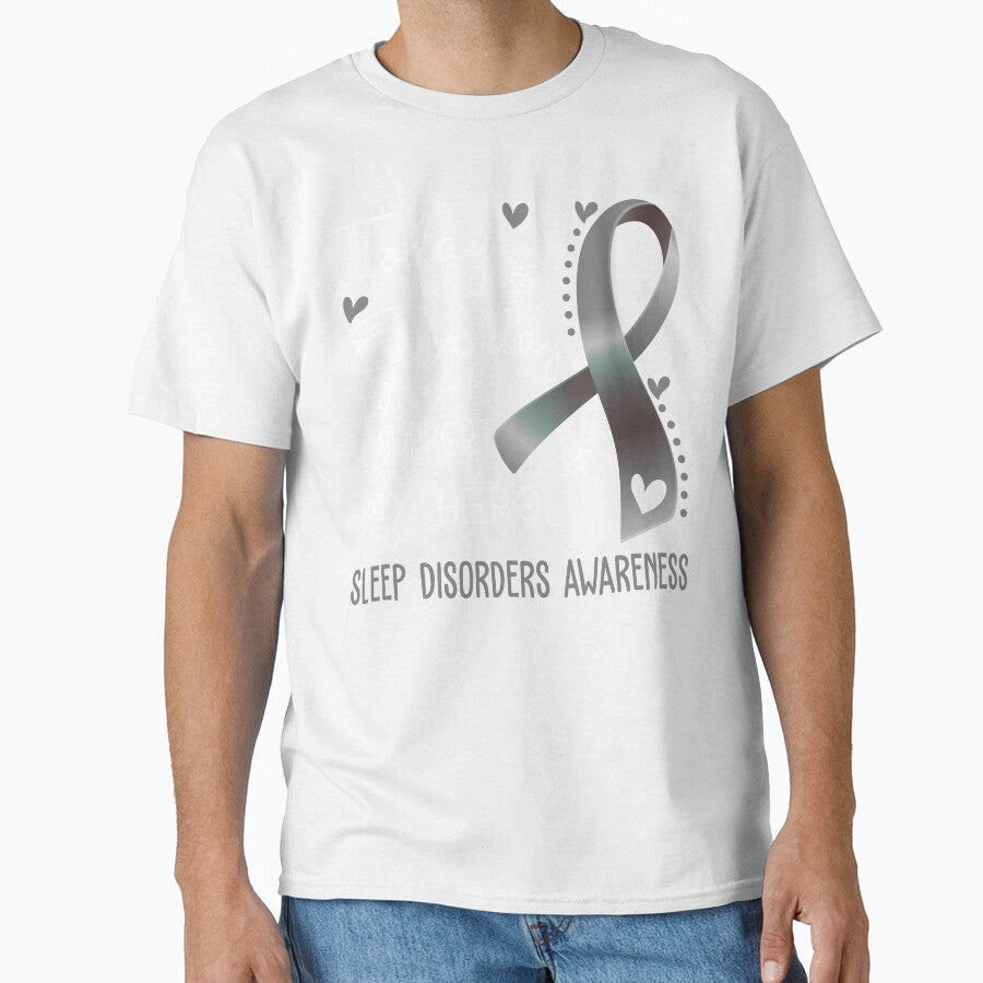 Today And Everyday I Support My Hero Sleep Disorders Awareness Warrior Gifts by hvoid41 Unisex T-shirt, Sweatshirt, Hoodie, Long Sleeve Tee - T-Shirt, Sweatshirt, Hoodie