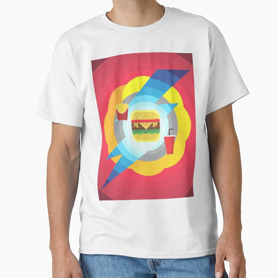 Combo Burger by FridPix Unisex T-shirt, Sweatshirt, Hoodie, Long Sleeve Tee - T-Shirt, Sweatshirt, Hoodie