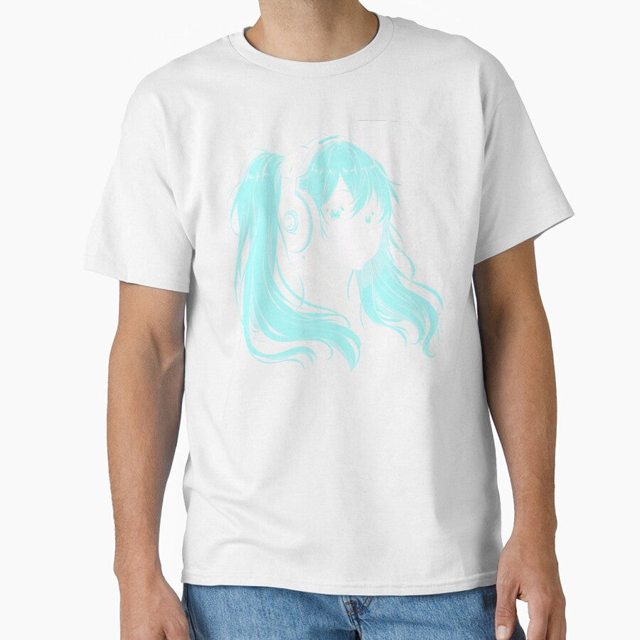 Hatsune Miku by Topmaxdesign Unisex T-shirt, Sweatshirt, Hoodie, Long Sleeve Tee - T-Shirt, Sweatshirt, Hoodie