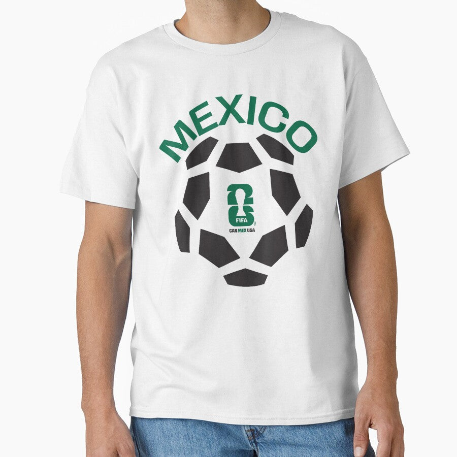 FIFA Mexico Panel Poster Design Today Graphic Art by JohnCarmichael Unisex T-shirt, Sweatshirt, Hoodie, Long Sleeve Tee - T-Shirt, Sweatshirt, Hoodie