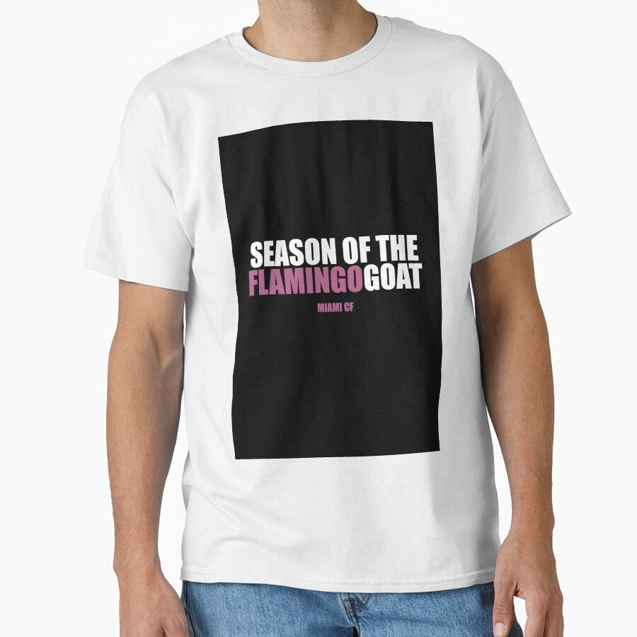 SEASON OF THE FLAMINGOGOAT Miami CF by HamburgerToft Unisex T-shirt, Sweatshirt, Hoodie, Long Sleeve Tee - T-Shirt, Sweatshirt, Hoodie