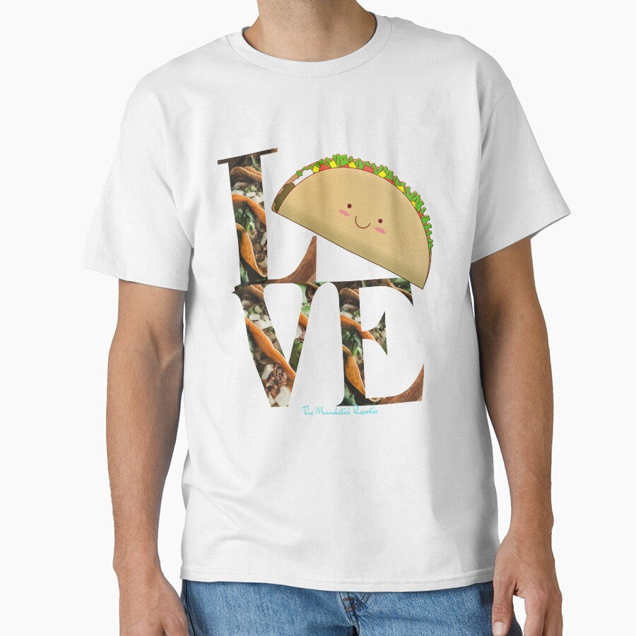 Happy Cartoon Taco by TheReporter1 Unisex T-shirt, Sweatshirt, Hoodie, Long Sleeve Tee - T-Shirt, Sweatshirt, Hoodie