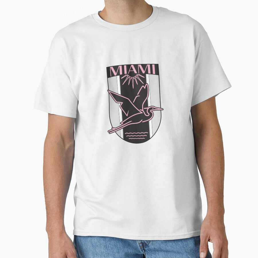 Inter Miami Badge by Red-since-1892 Unisex T-shirt, Sweatshirt, Hoodie, Long Sleeve Tee - T-Shirt, Sweatshirt, Hoodie