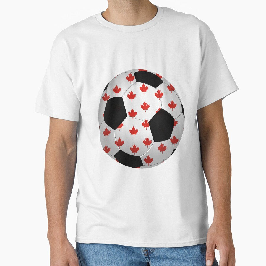 Soccer, Canadian soccer design, Canada Flag by marosharaf Unisex T-shirt, Sweatshirt, Hoodie, Long Sleeve Tee - T-Shirt, Sweatshirt, Hoodie