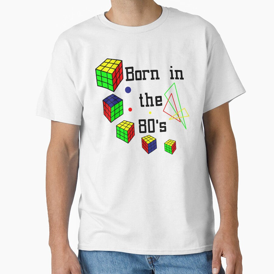 Born in the 80's by DitzyDonuts Unisex T-shirt, Sweatshirt, Hoodie, Long Sleeve Tee - T-Shirt, Sweatshirt, Hoodie