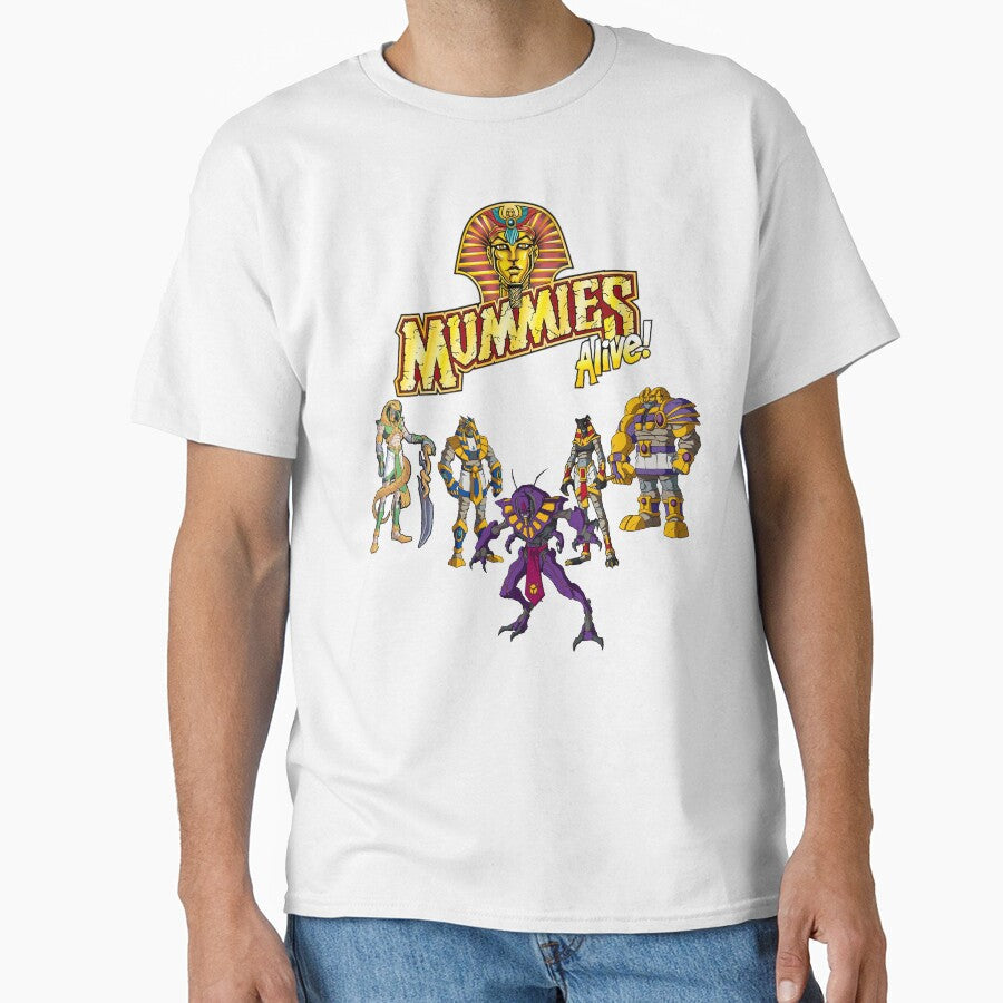 Mummies Alive! Team HD by Retr0Tshirts Unisex T-shirt, Sweatshirt, Hoodie, Long Sleeve Tee - T-Shirt, Sweatshirt, Hoodie
