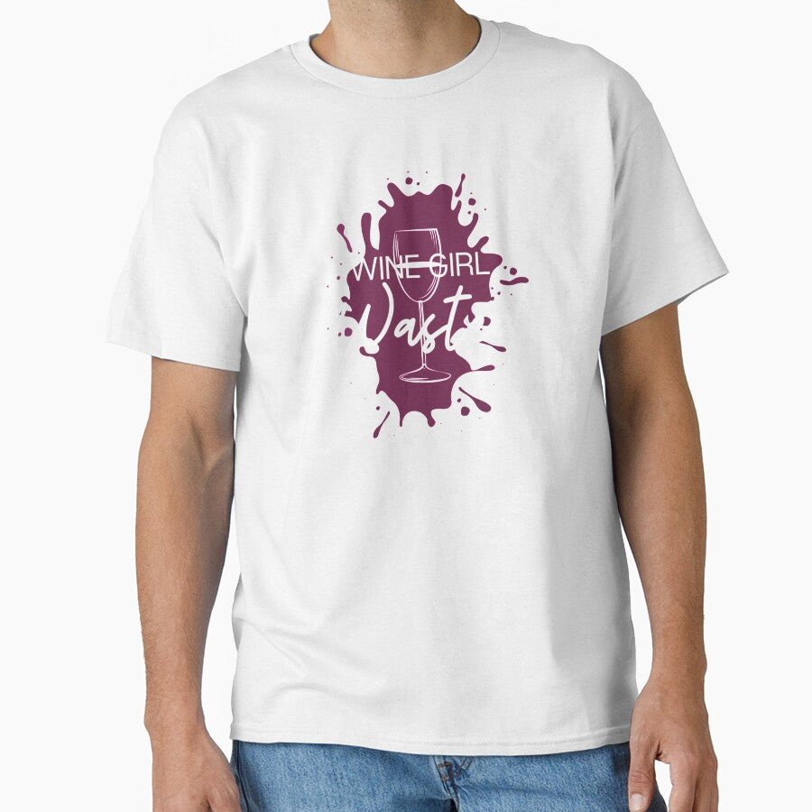 Wine Girl Wasted by Vivoh12 Unisex T-shirt, Sweatshirt, Hoodie, Long Sleeve Tee - T-Shirt, Sweatshirt, Hoodie